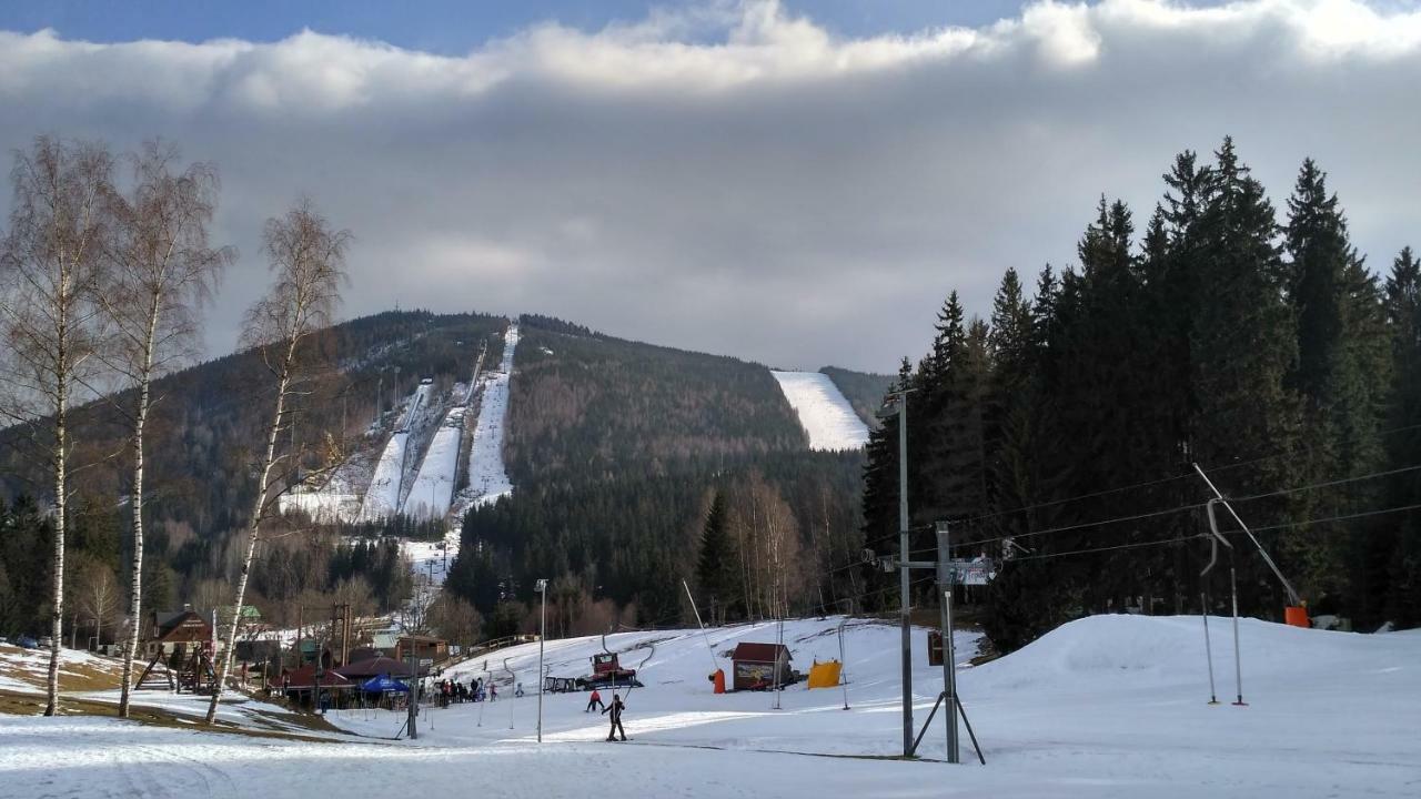 Harrachov Resident Apartments "Terrace & Chill" - High Speed Wifi, Smart Tv, Netflix, Disney Plus Exteriör bild